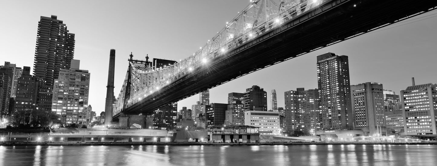 PANORAMA20 - XXL-LEINWANDBILDER-PANORAMA- NEW-YORK-SKYLINE-HIMMEL-STADT-BROOKLYN-BRIDGE