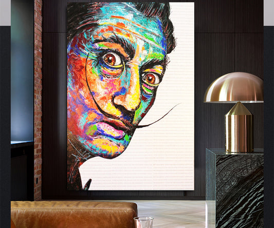 X14 - MEGA XXXL 160X90 CM Leinwandbilder inkl. Holzrahmen SALVADOR DALI