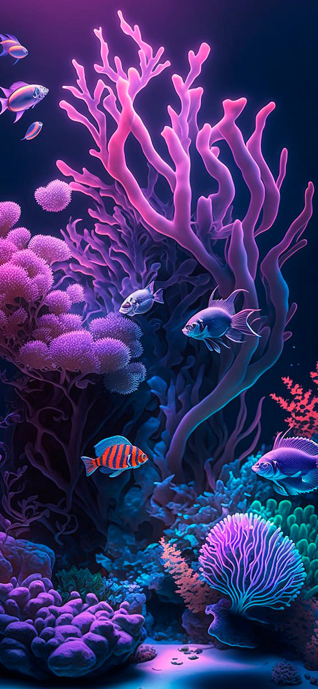 X674 - XXXL LEINWANDBILDER INKLUSIVE HOLZRAHMEN - 160X90 CM - Unterwasserwelt Korallenriff Fische Meeresleben Tauchen Naturfotografie Ozean Biodiversität Farbenfroh Unterwasserfotografie