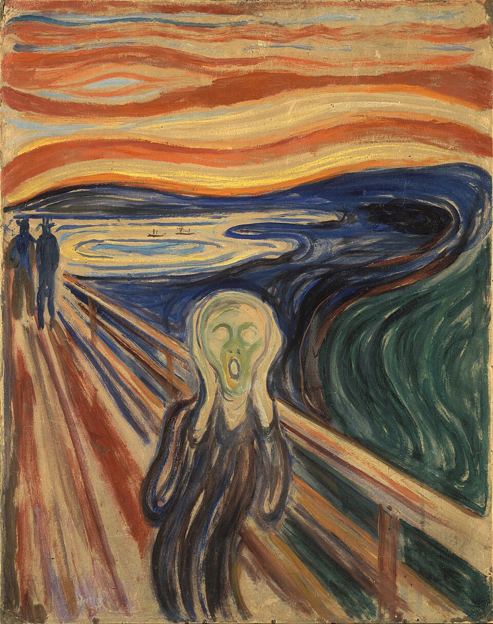 XXL Leinwandbild Edvard Munch Der Schrei The Scream