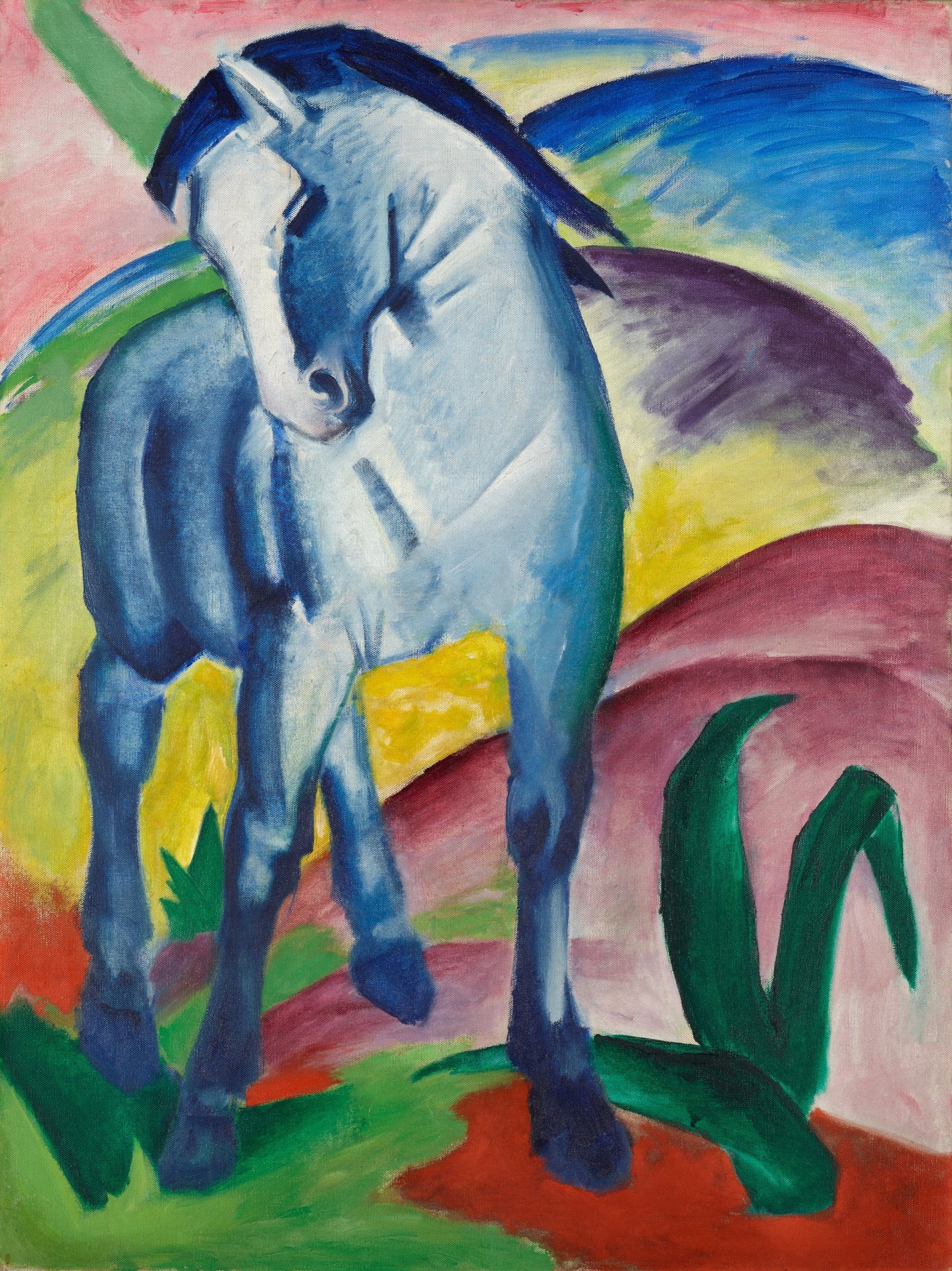 XXL Leinwandbild Franz Marc