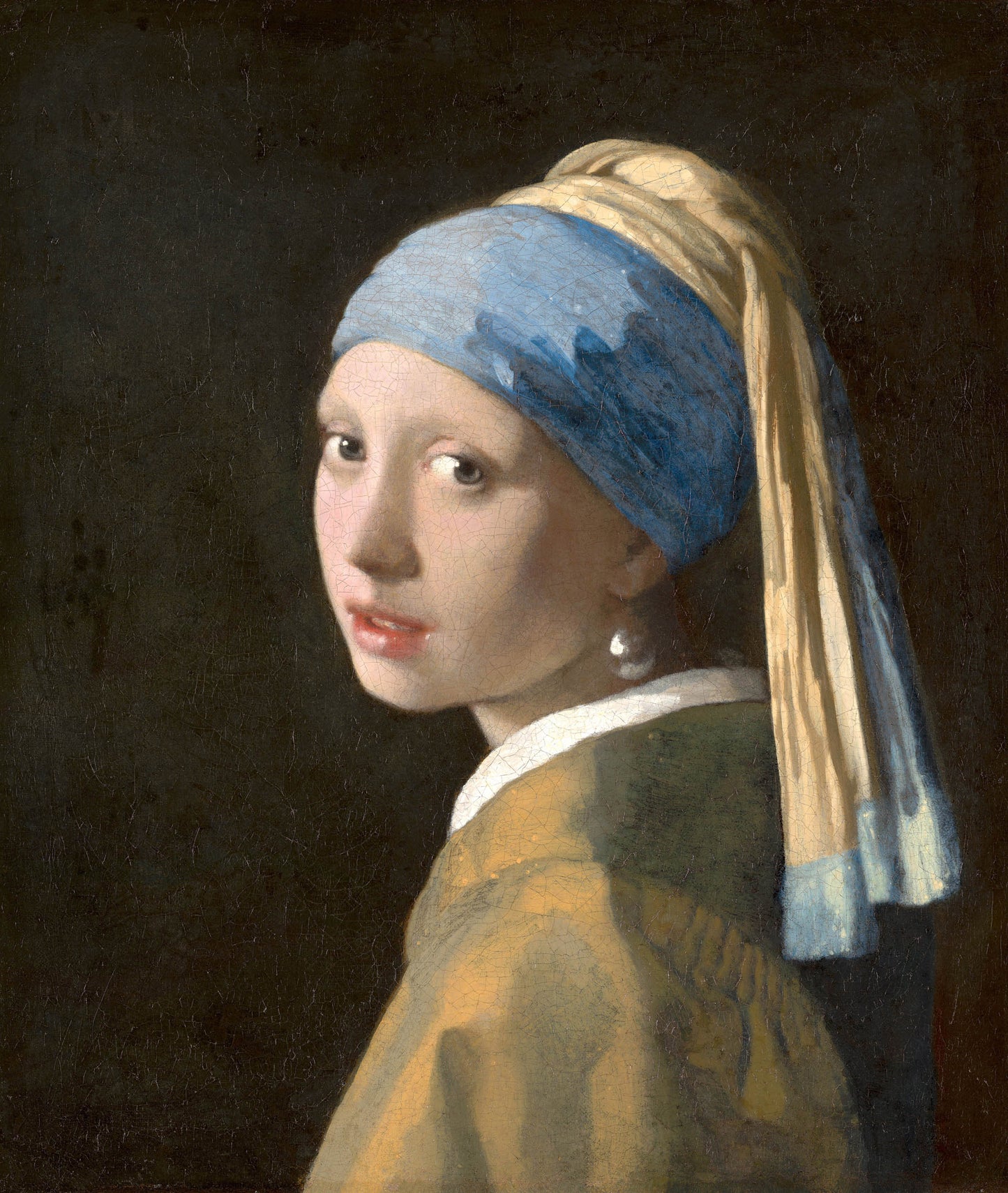 XXL Leinwandbild Johannes Vermeer Jan Vermeer van Delft Mädchen mit dem Perlenohrring