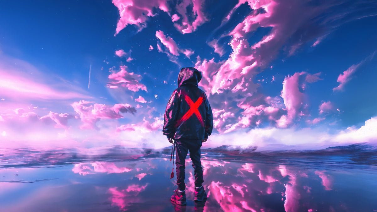 XXL Leinwandbilder Alone not Lonely