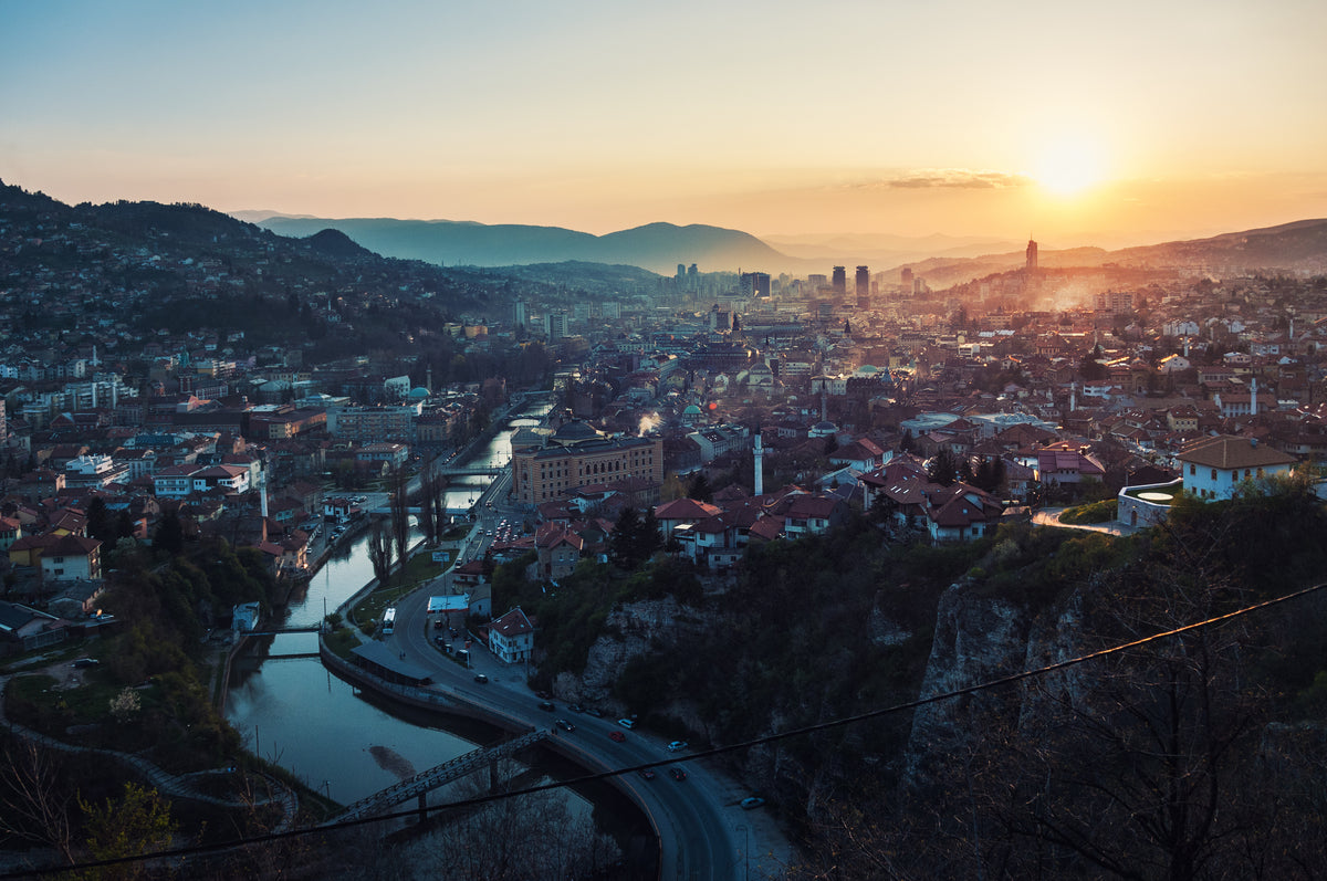 XXL Leinwandbilder Bosnia And Herzegovina