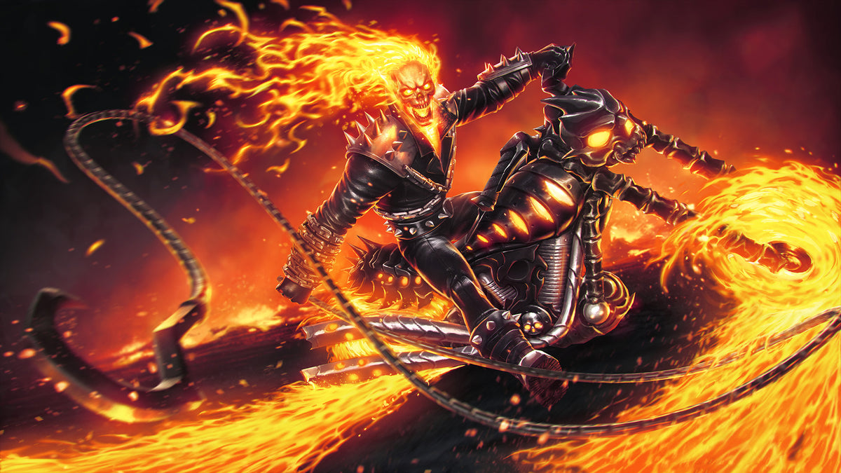 XXL Leinwandbilder Ghost Rider Marvel