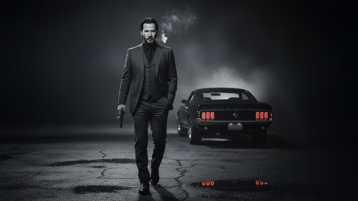 XXL Leinwandbilder John Wick The Boogeyman Returns