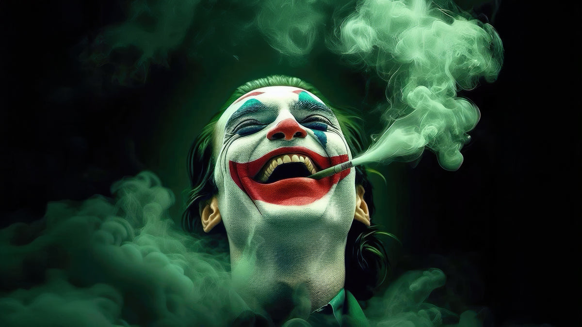 XXL Leinwandbilder Joker High Mary Joint Puffs