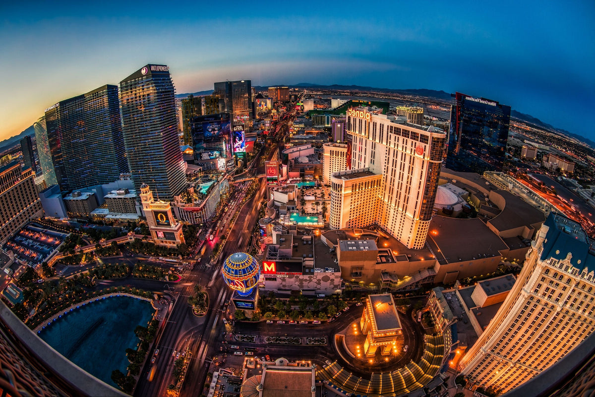 XXL Leinwandbilder Las Vegas Skyline