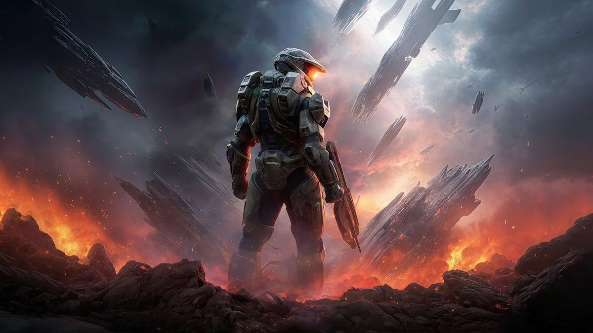 XXL Leinwandbilder Master Chief Halo