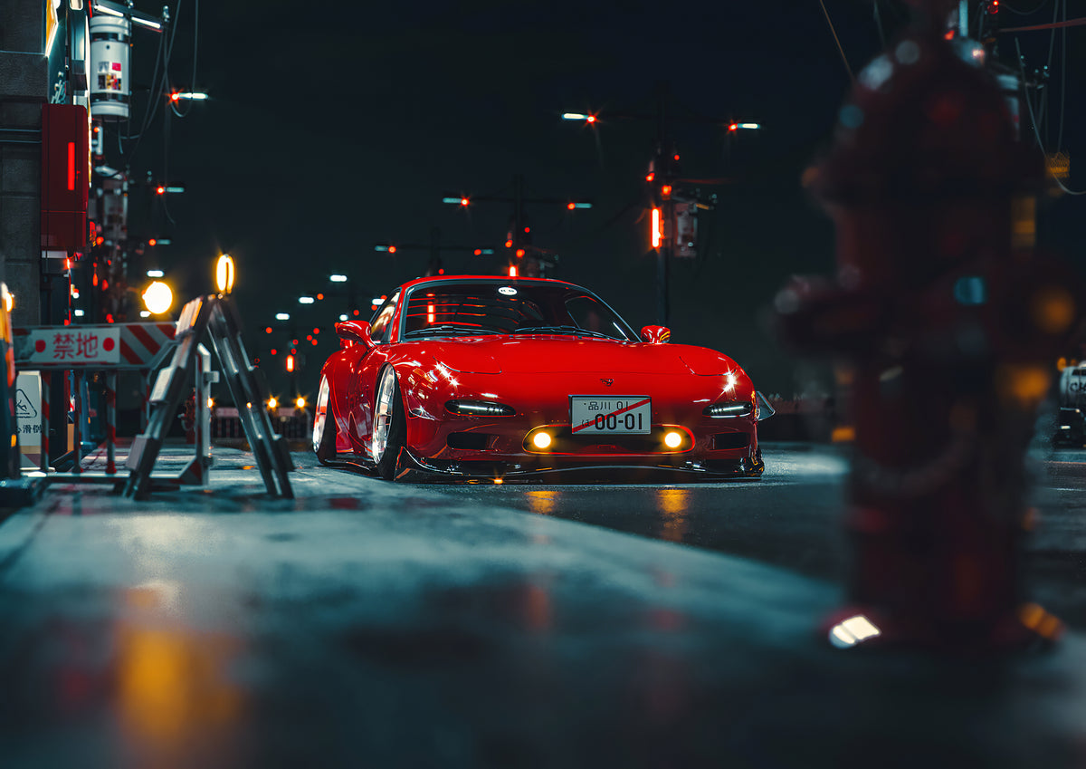 XXL Leinwandbilder Mazda Rx 7 Mx5