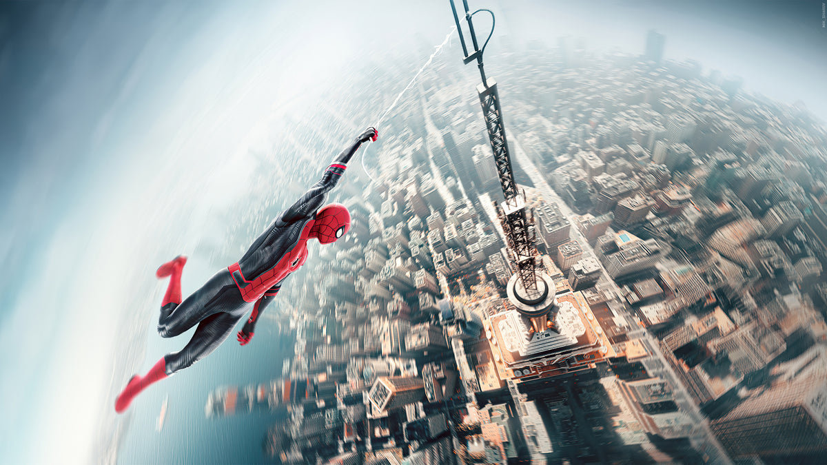 XXL Leinwandbilder Spiderman Hangtime