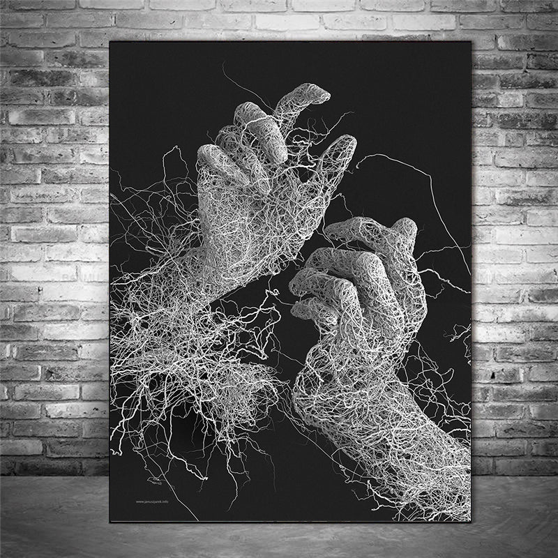 MEGA XXXL 160X90 CM Leinwandbilder inkl. Holzrahmen X465 Fingerspitzengefühl