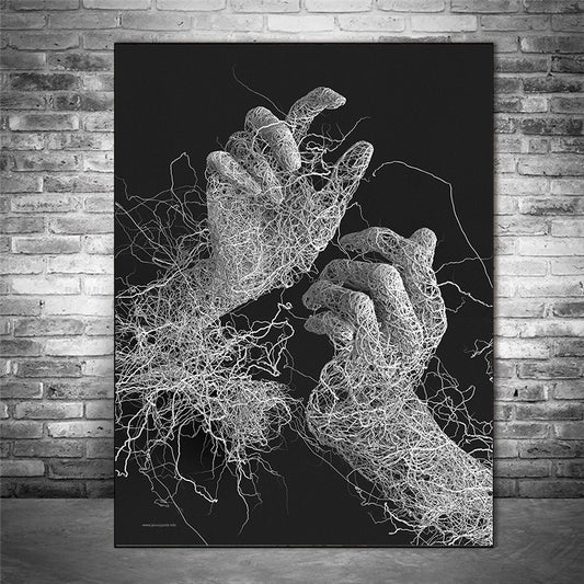 MEGA XXXL 160X90 CM Leinwandbilder inkl. Holzrahmen X465 Fingerspitzengefühl