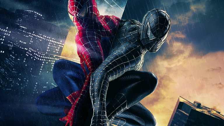 X432 - MEGA XXXL 160X90 CM Leinwandbilder inkl. Holzrahmen - Spiderman Superhelden
