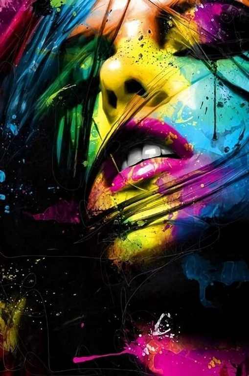 MEGA XXXL 160X90 CM Leinwandbilder inkl. Holzrahmen X468 Colorstorm