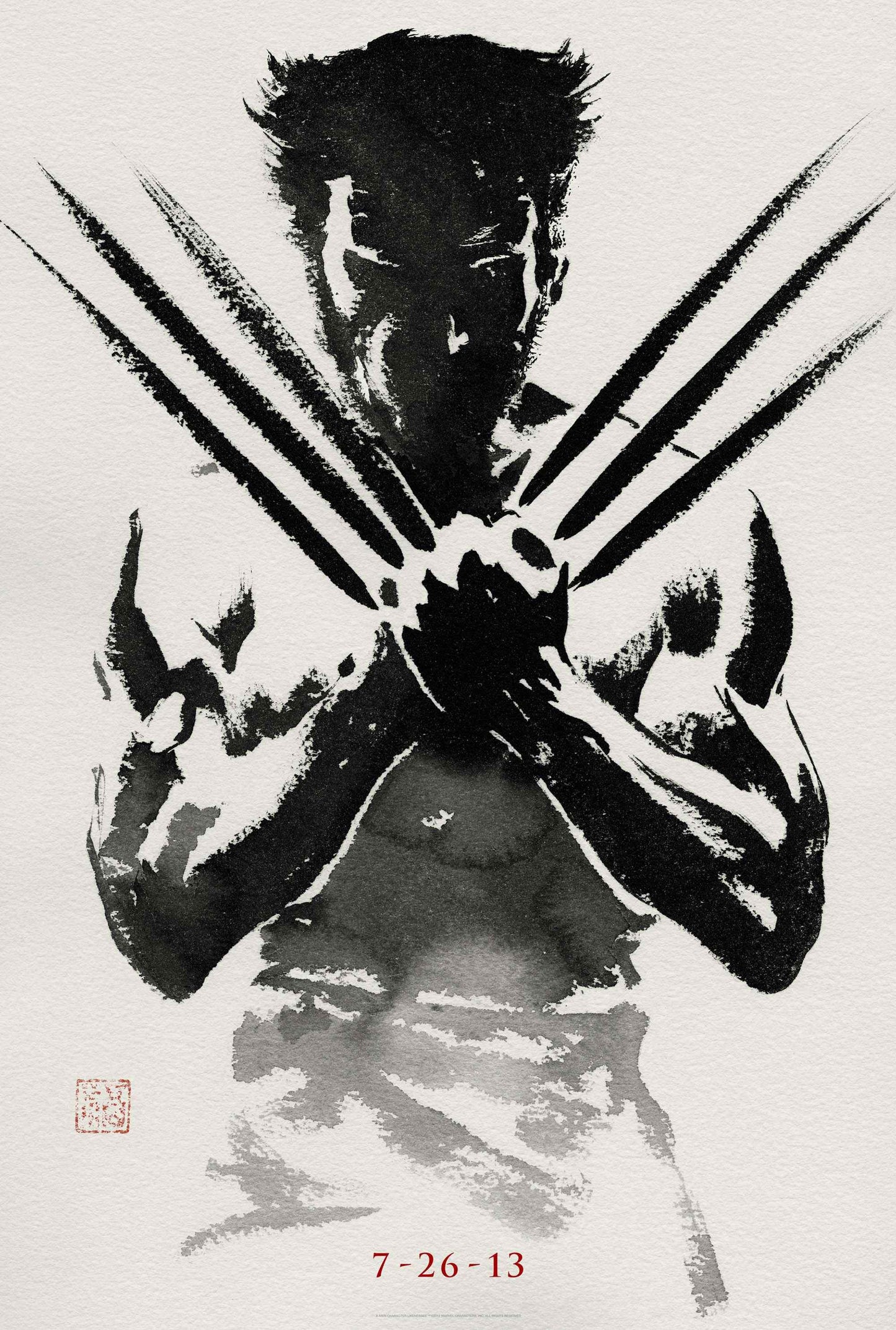 X76 - - MEGA XXXL 160X90 CM Leinwandbilder inkl. Holzrahmen WOLVERINE XMEN Filme Superhelden Hollywood Schwarz Weiß Kampfsport