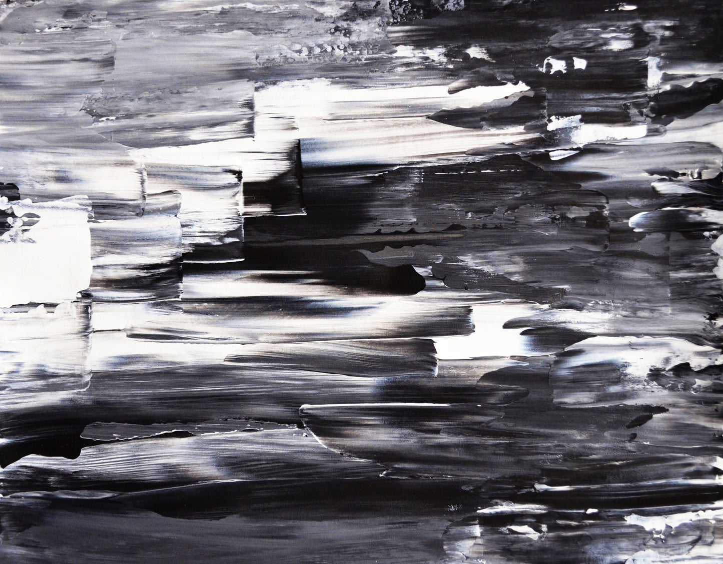 l221 - XXL LEINWANDBILDER - LEINWANDDRUCK MIT HOLZRAHMEN - Abstrakt Schwarz Weiß