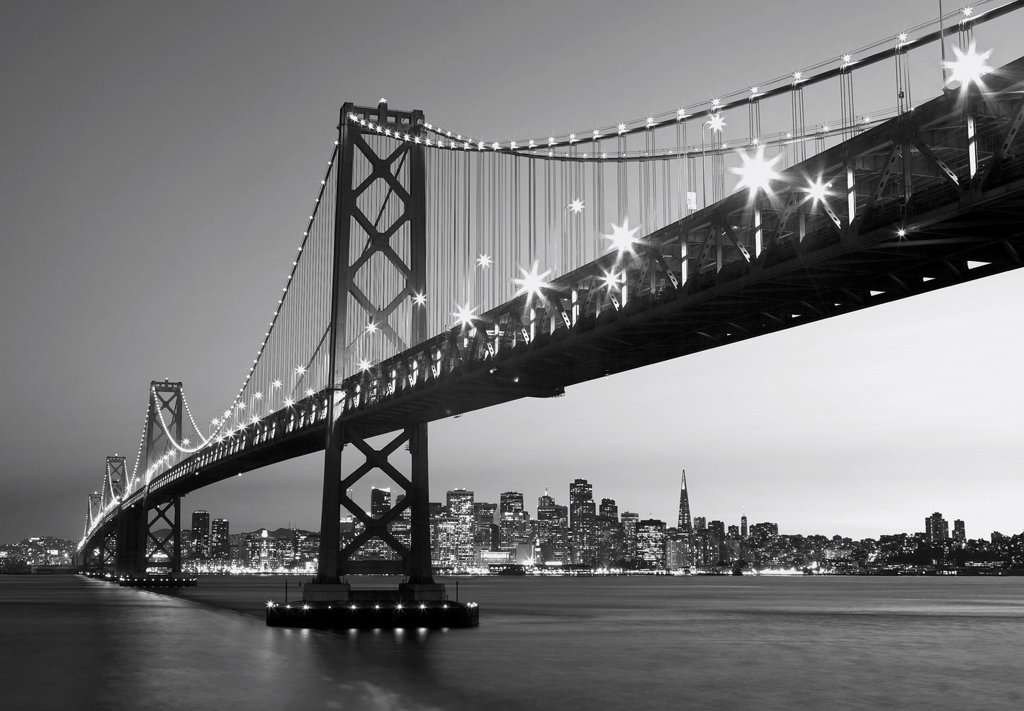 l37 MEGA XXXL 160X90 CM Leinwandbilder inkl. Holzrahmen GOLDEN GATE BRIDGE