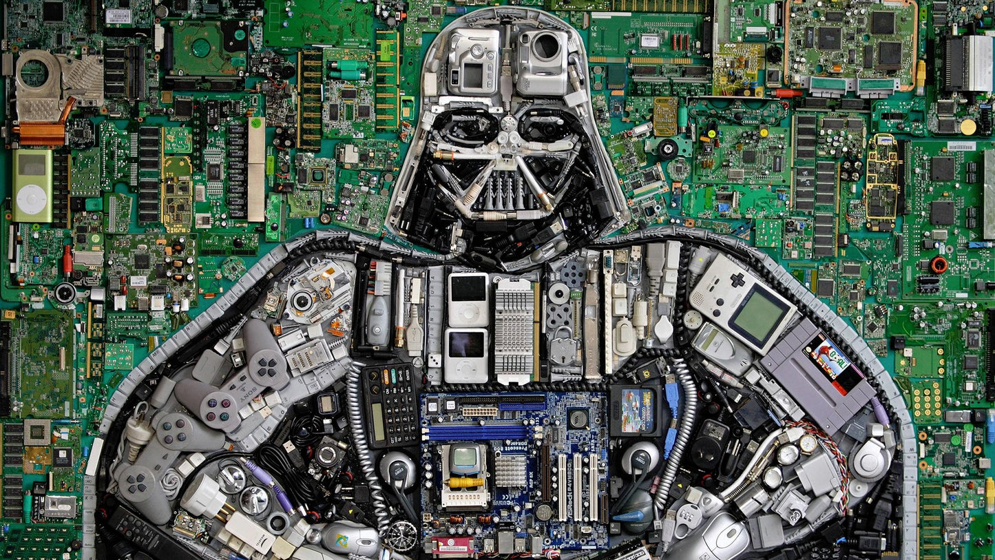 MEGA XXXL 160X90 CM Leinwandbilder inkl. Holzrahmen Star Wars Darth Vader Sci Fi Filme Hollywood