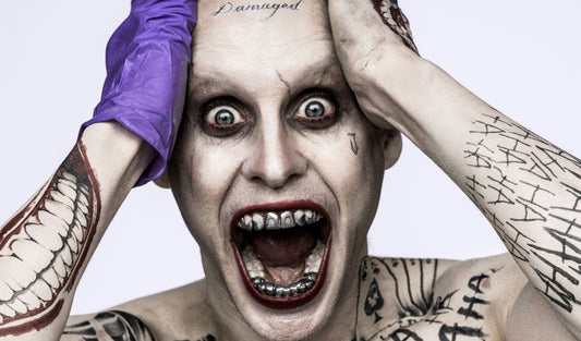 MEGA XXXL 160X90 CM Leinwandbilder inkl. Holzrahmen - Batman Joker