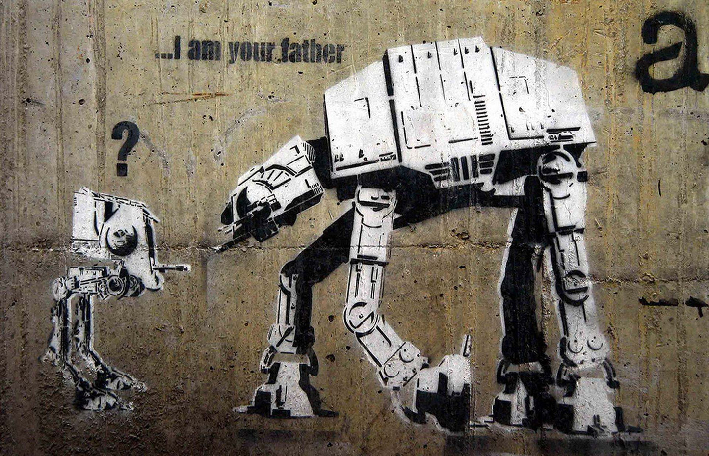 MEGA XXXL 160X90 CM Leinwandbilder inkl. Holzrahmen Star Wars Sci Fi Filme Hollywood