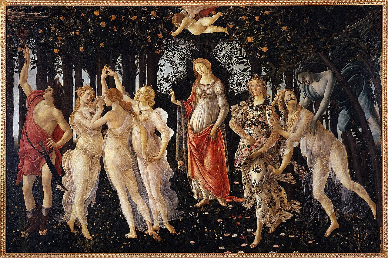 XXL Leinwandbilder Primavera Botticelli