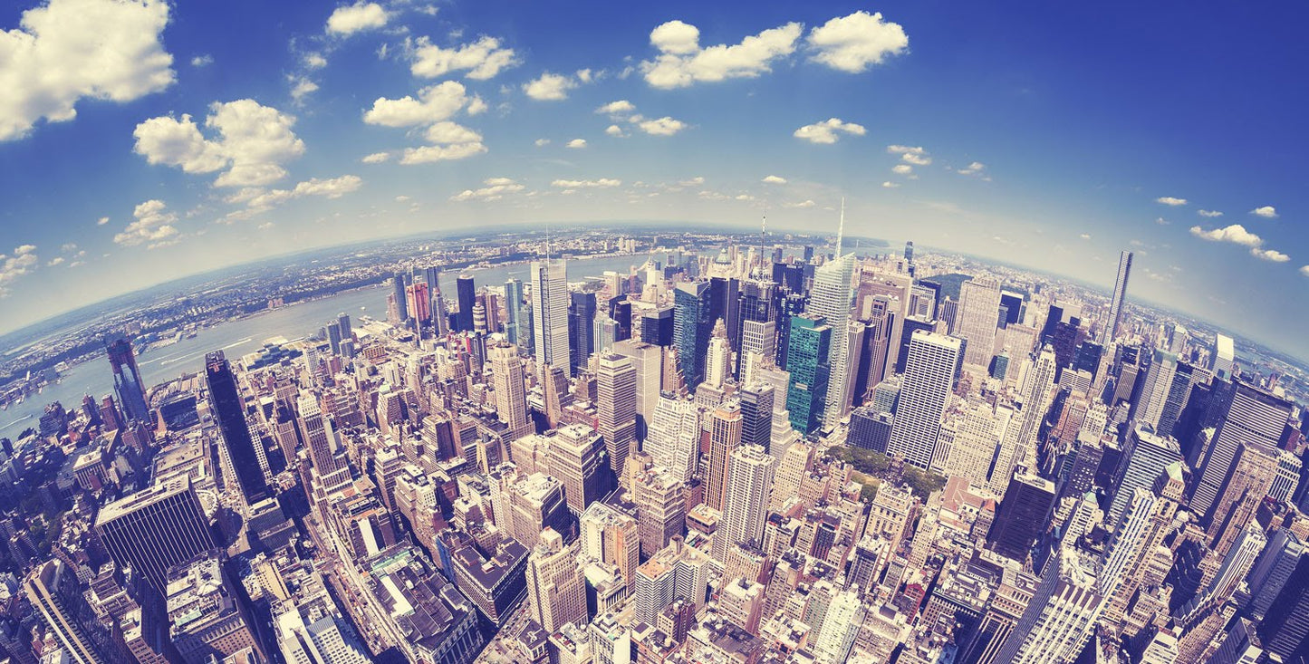 PANORAMA24 - XXL - LEINWANDBILDER-PANORAMA-NEW-YORK-SKYLINE-HIMMEL-STADT-BROOKLYN-BRIDGE