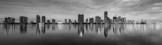 PANORAMA25 - XXL - LEINWANDBILDER-PANORAMA-NEW-YORK-SKYLINE-HIMMEL-STADT-BROOKLYN-BRIDGE-SCHWARZ-WEISS