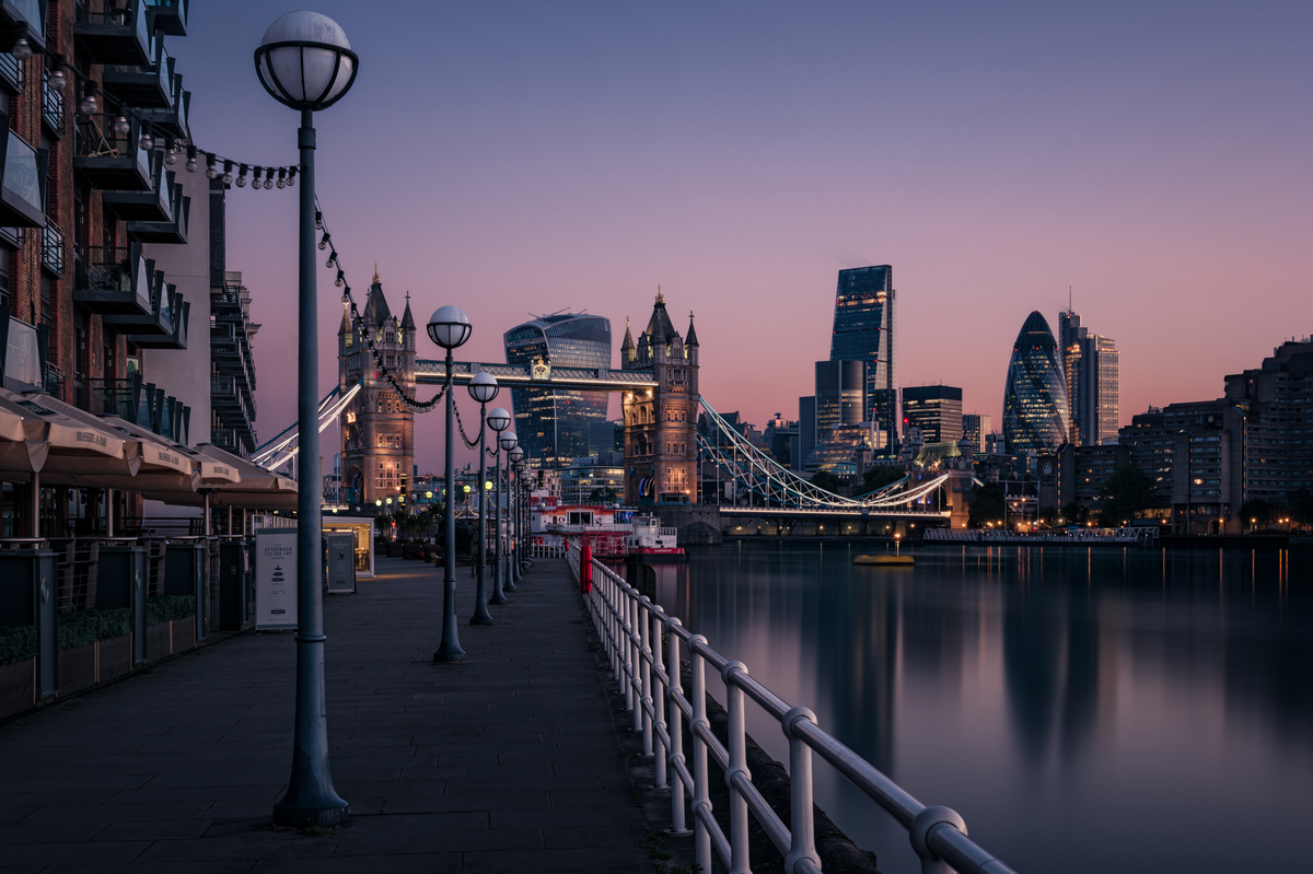 XXL Leinwandbilder London Waterside