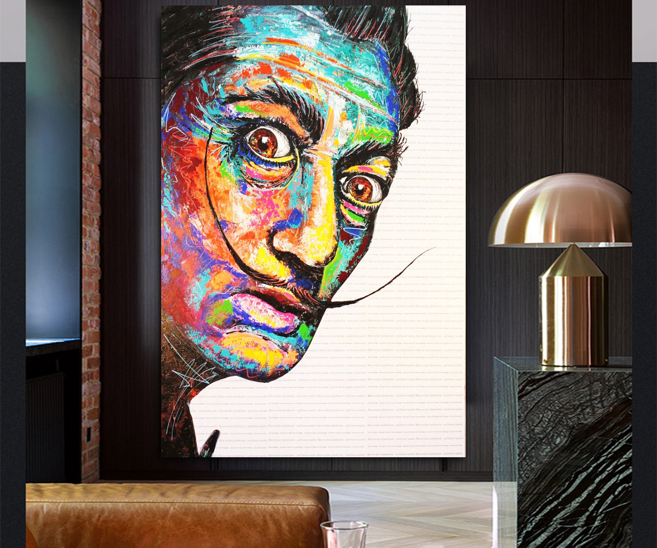 X14 - MEGA XXXL 160X90 CM Leinwandbilder inkl. Holzrahmen SALVADOR DALI
