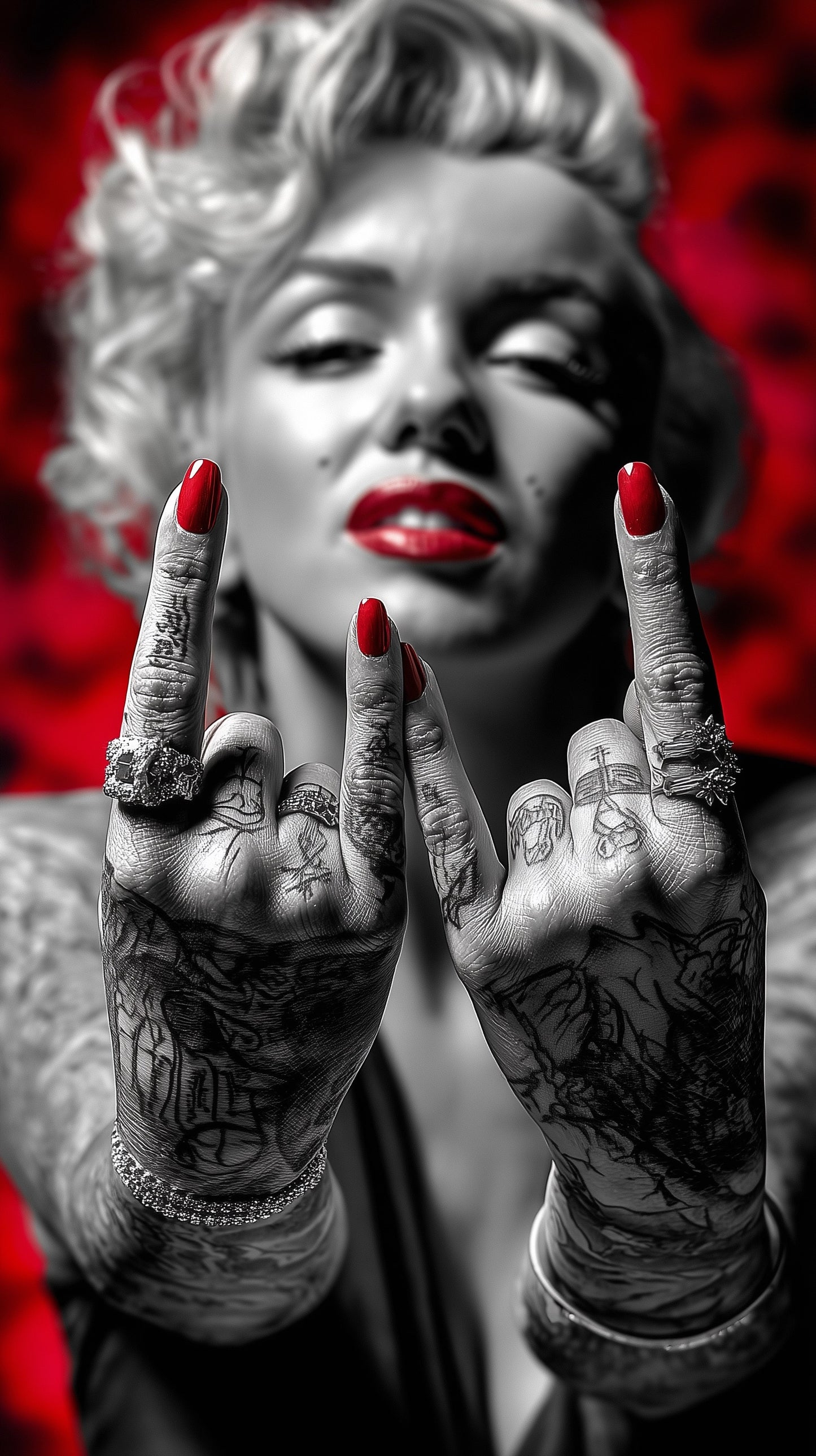 X833 - XXXL LEINWANDBILDER INKLUSIVE HOLZRAHMEN - Marilyn Monroe 13