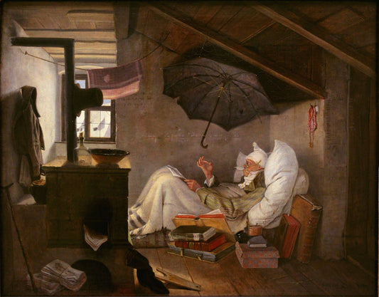 XXL Leinwandbild Carl Spitzweg