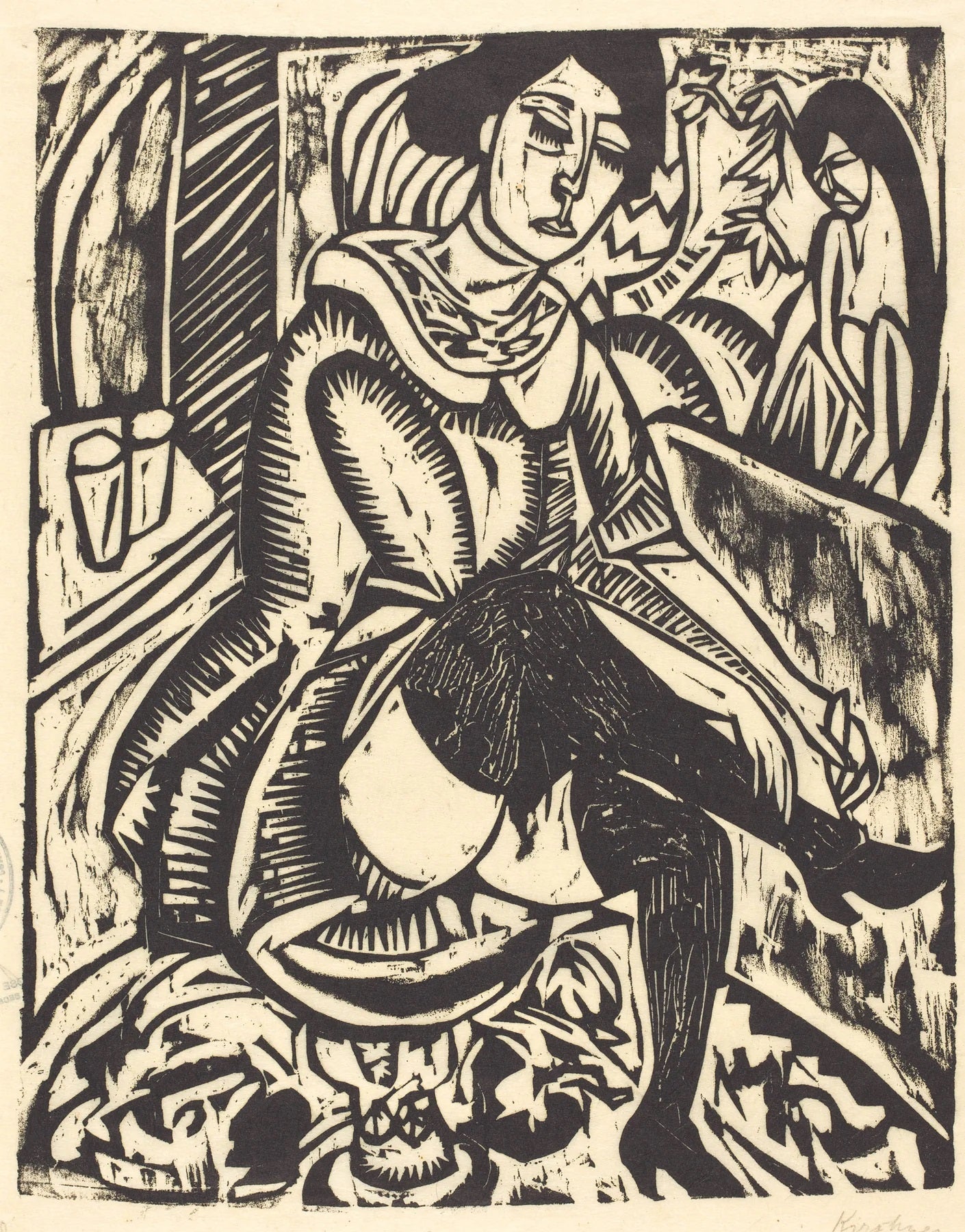 XXL Leinwandbild Ernst Ludwig Kirchner