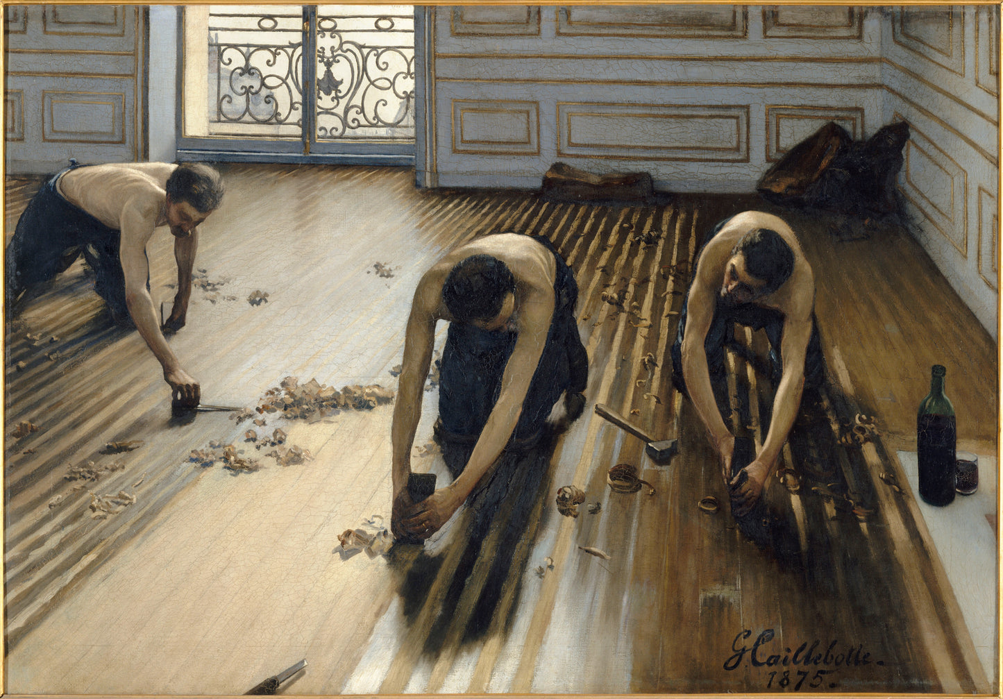 XXL Leinwandbild Gustave Caillebotte