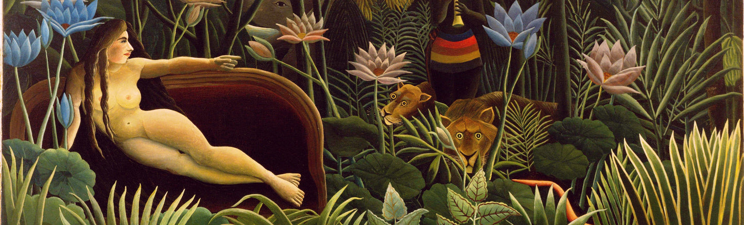 XXL Leinwandbild Henri Julien Félix Rousseau