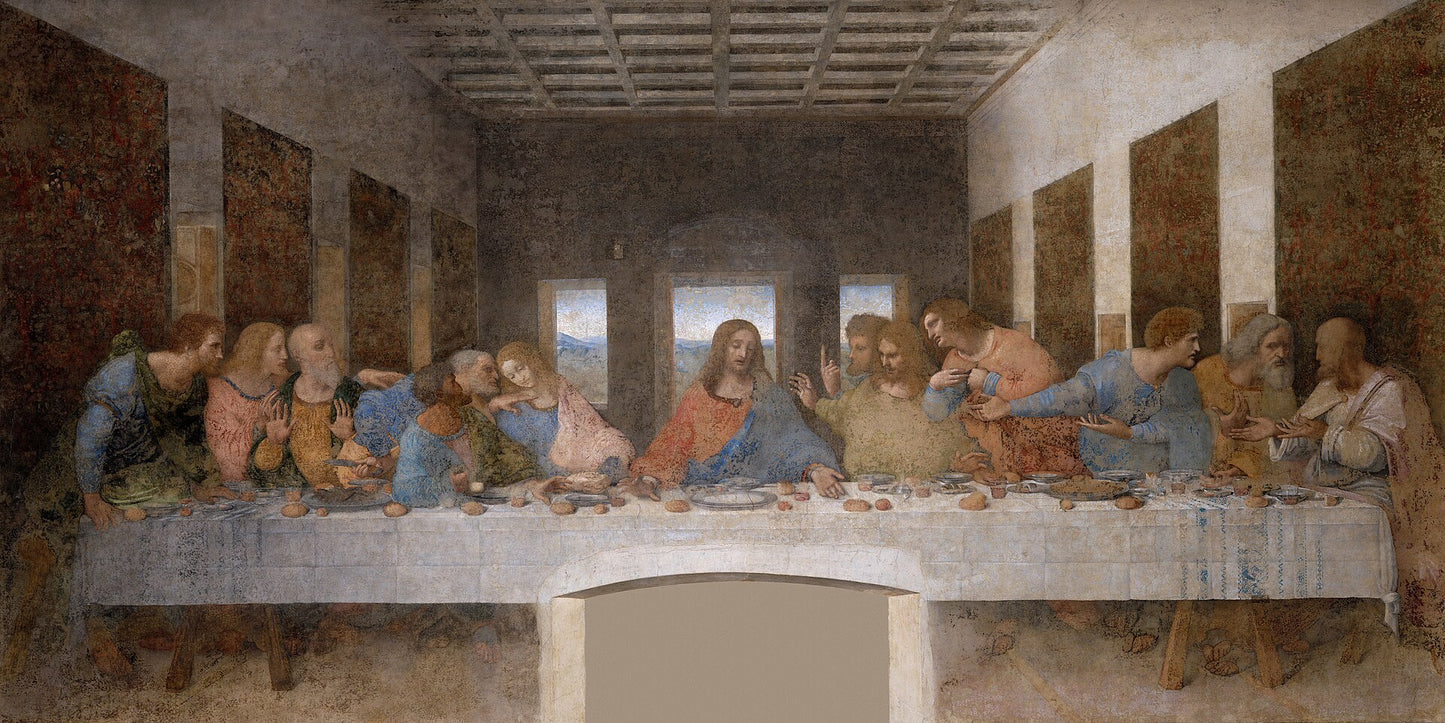 XXL Leinwandbild Leonardo da Vinci Das letzte Abendmahl