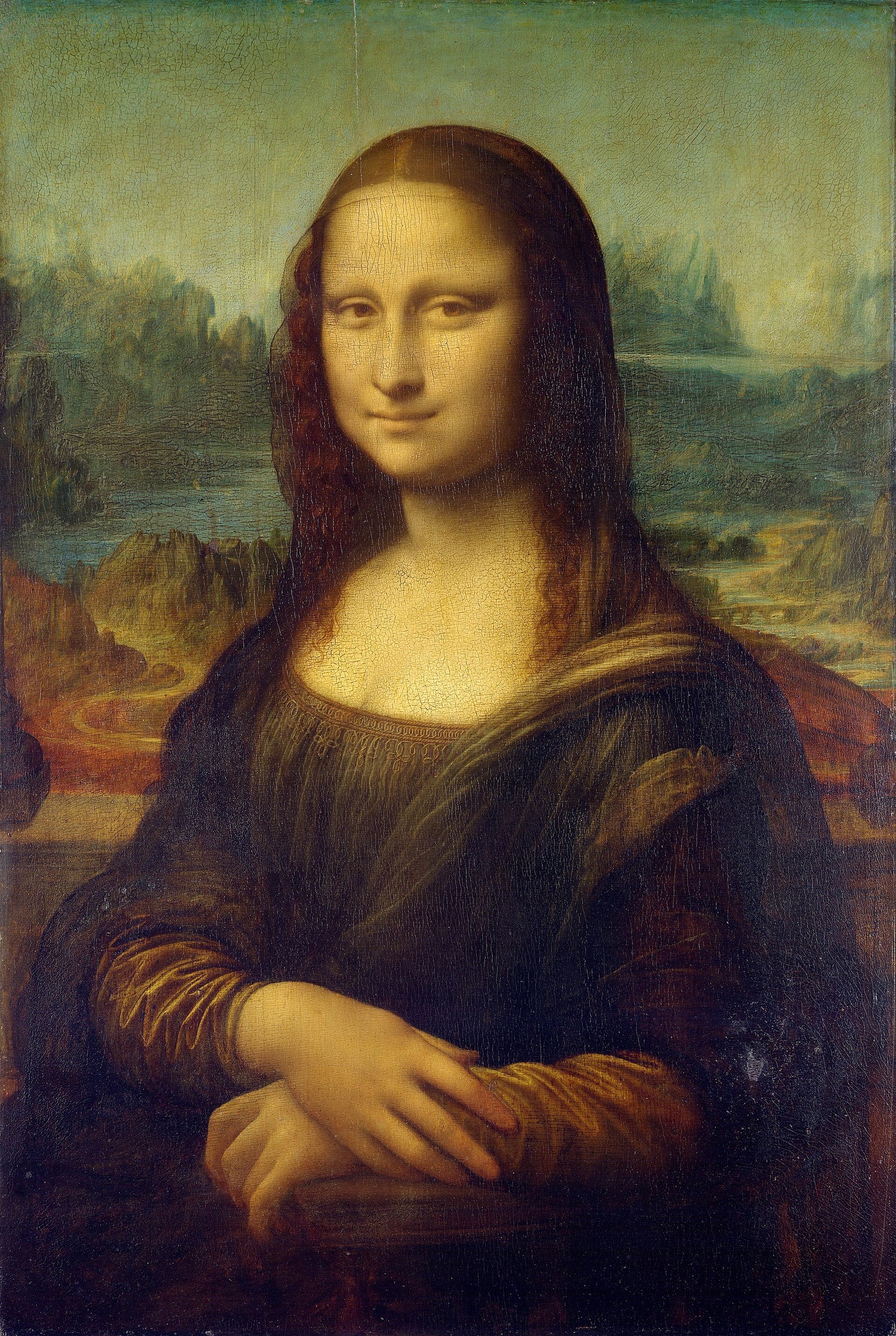 XXL Leinwandbild Leonardo da Vinci Mona Lisa