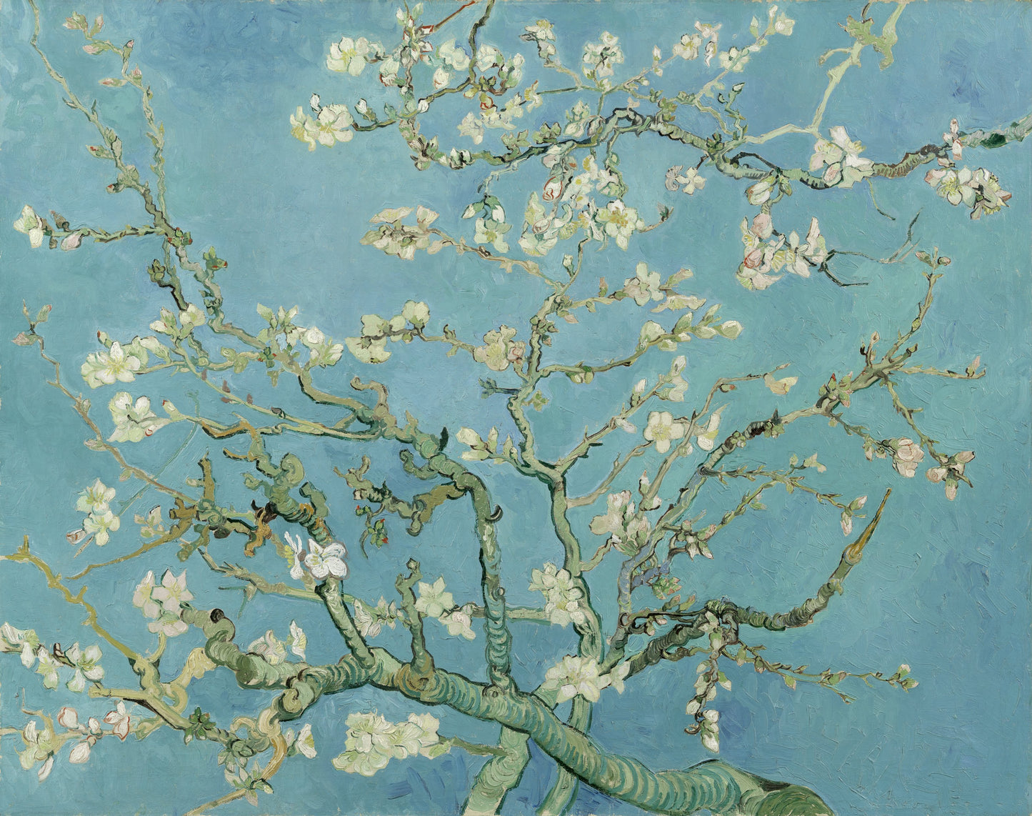 XXL Leinwandbild Mandelblüte Van Gogh Wladimir Kandinsky