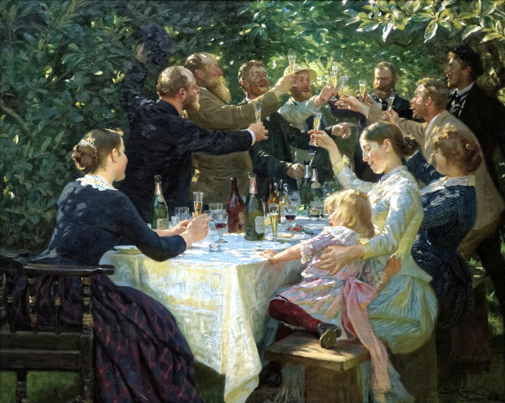 XXL Leinwandbild Peder Severin Krøyer
