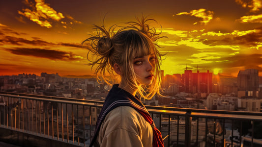 XXL Leinwandbilder Anime Art Himiko Toga My Hero Academia