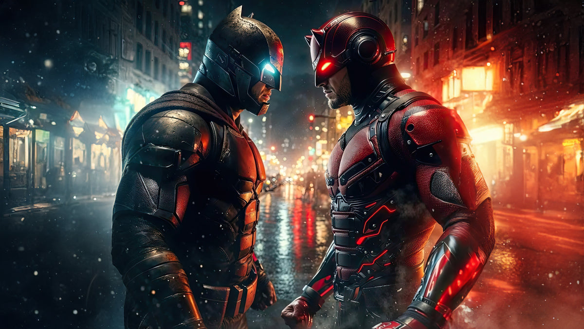 XXL Leinwandbilder Batman And Daredevil