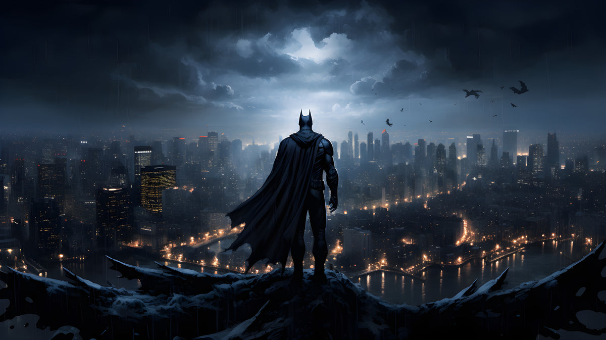 XXL Leinwandbilder Batman Gotham City