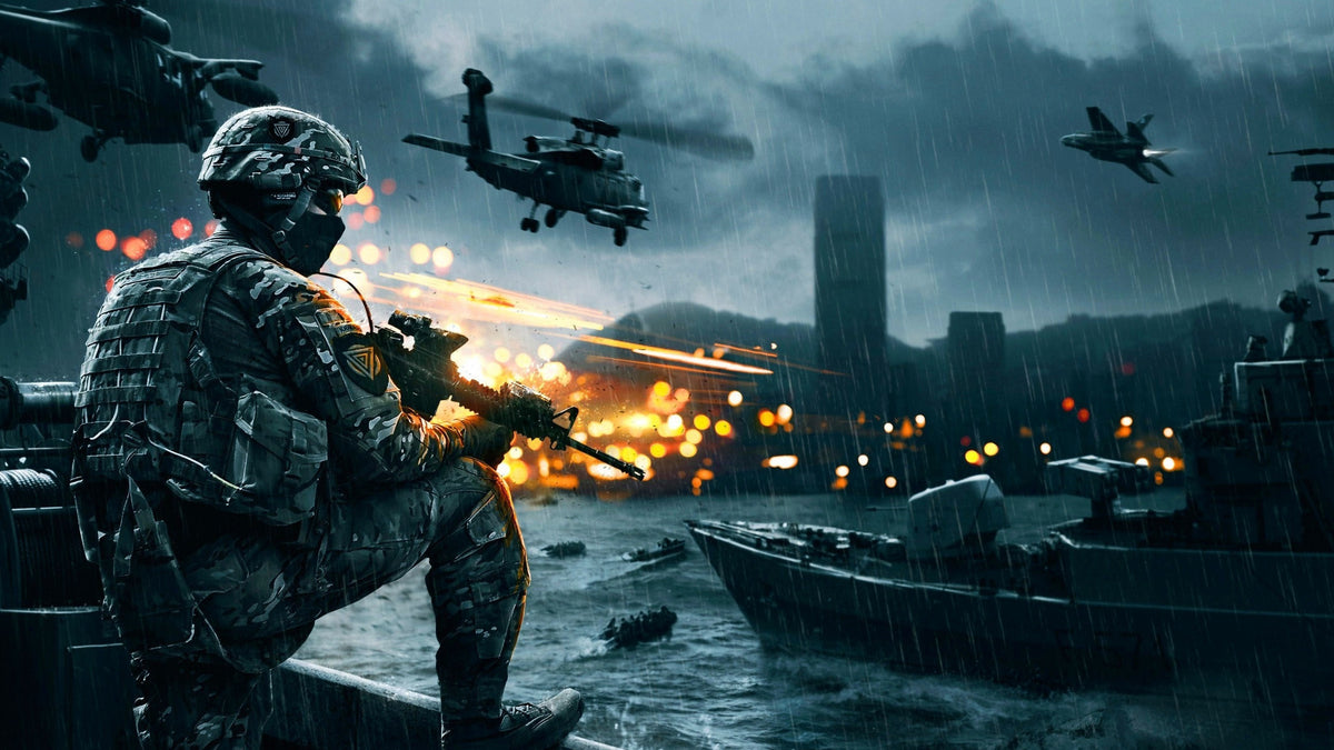 XXL Leinwandbilder Battlefield