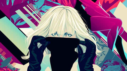 XXL Leinwandbilder Blonde Digital Art