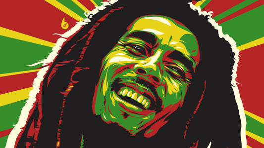 XXL Leinwandbilder Bob Marley Painting Peace of mind