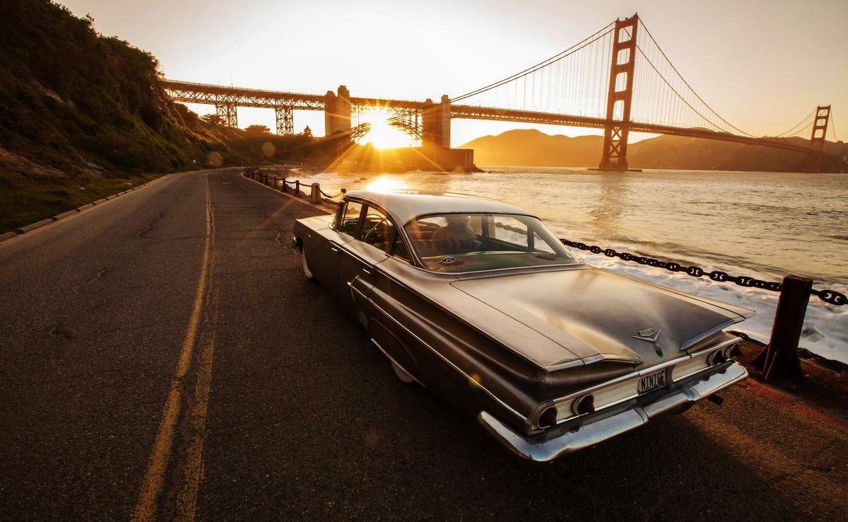 XXL Leinwandbilder Cadillac Vintage