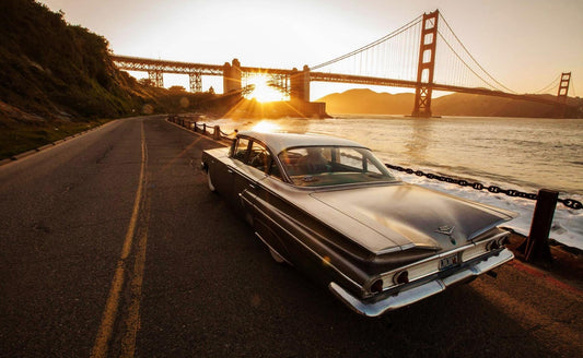 XXL Leinwandbilder Cadillac Vintage
