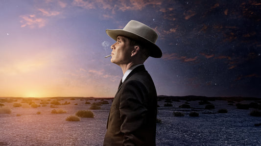 XXL Leinwandbilder Cillian Murphy J Robert Oppenheimer Wüste Atombombe
