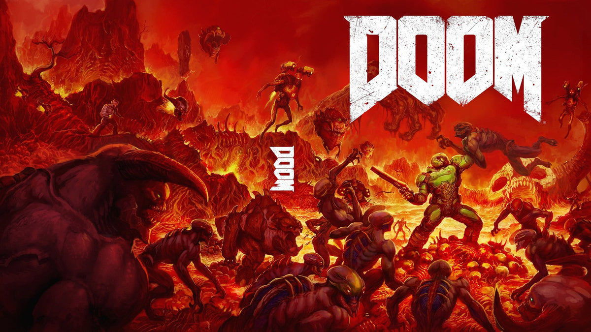 XXL Leinwandbilder Doom