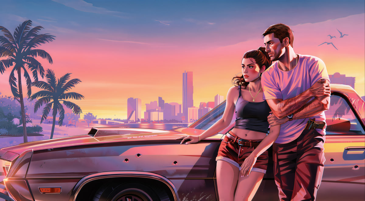 XXL Leinwandbilder GTA 6 VI